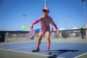 Rex at the PPA pickleball tournament in Mesa, AZ