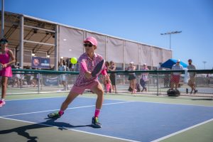 Rex at the PPA pickleball tournament in Mesa, AZ